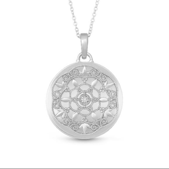 Sterling silver locket by With You Lockets - Picture 1 of 4